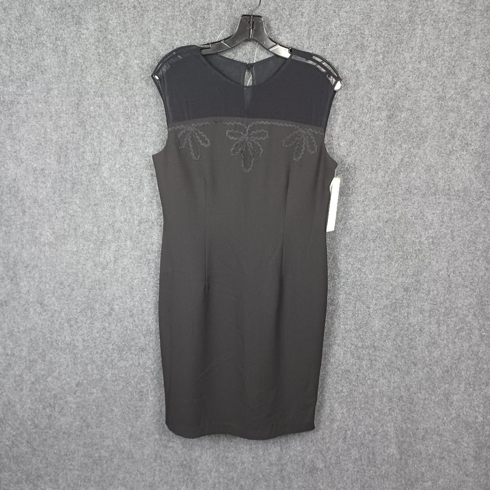 Kenneth Nolan Black Sleeveless Dress Color Black Size 10